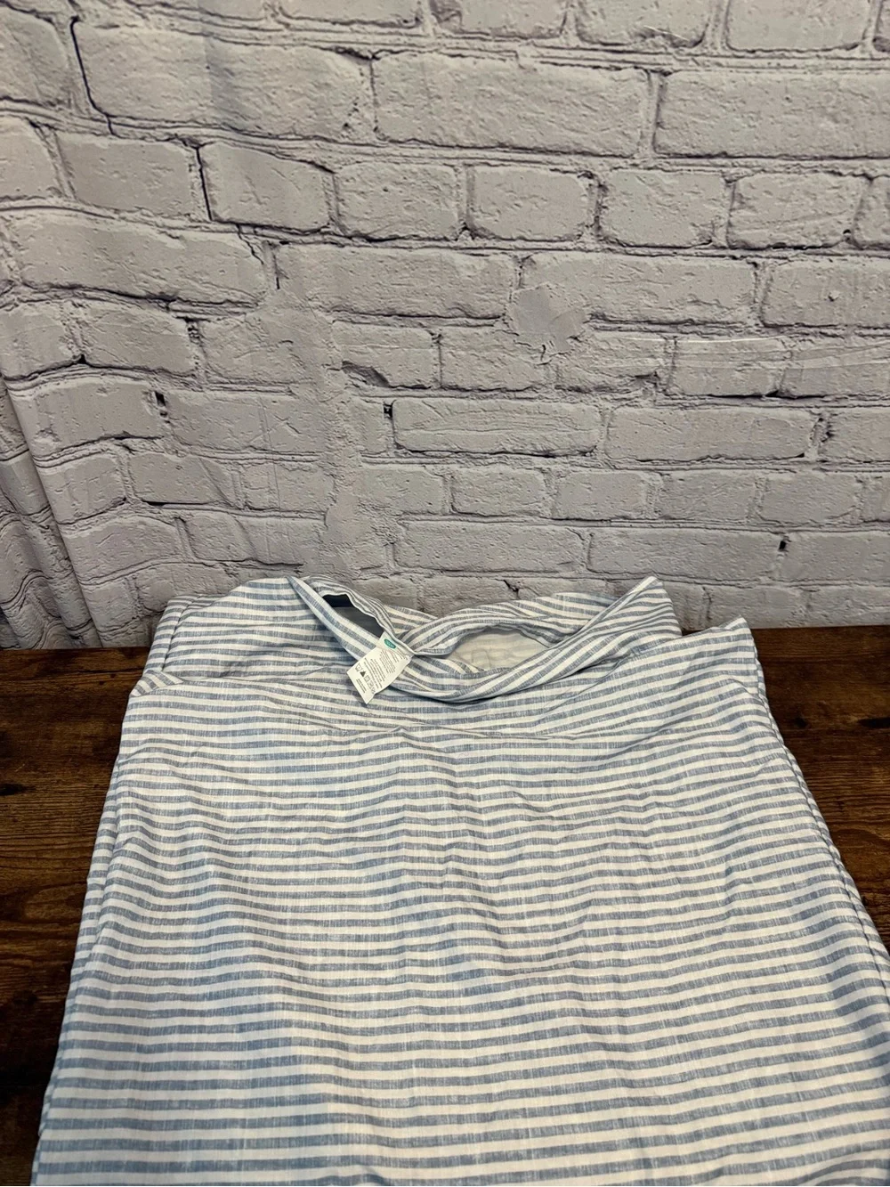 King Polyester Sheet Set - 2 Pillow Cases, Fitted Sheet, Top Sheet Blue and Whit